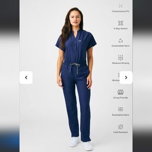 Landau Forward Navy Scrub Set